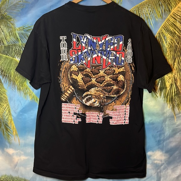 Lynyrd Skynyrd 2008 tour T-shirt - Picture 3 of 5